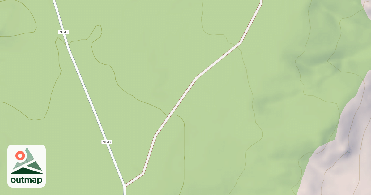 Map of USFS National Forest System Roads {9B896880-07D9-4E89-BD3E-6829D575F7C1}