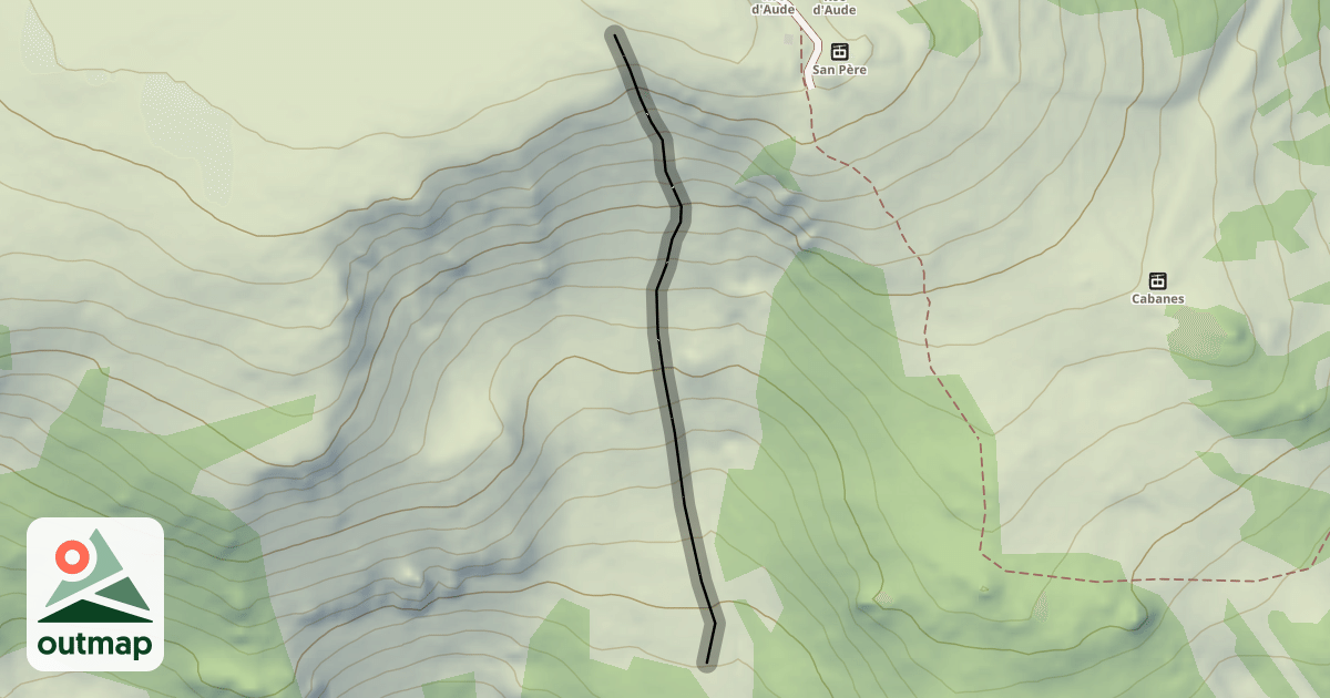 Map of Gypaète