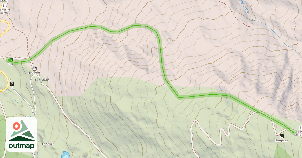 Map of La Ticky