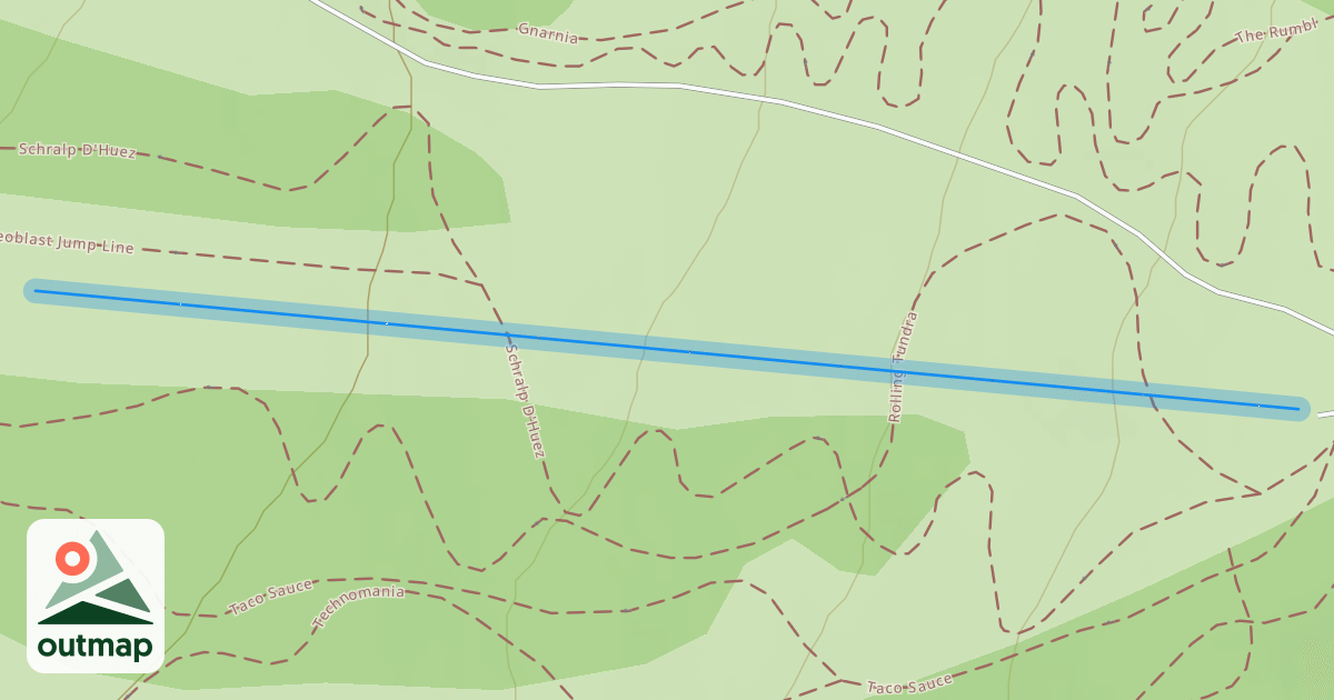 Map of Hilltop Terrain Park