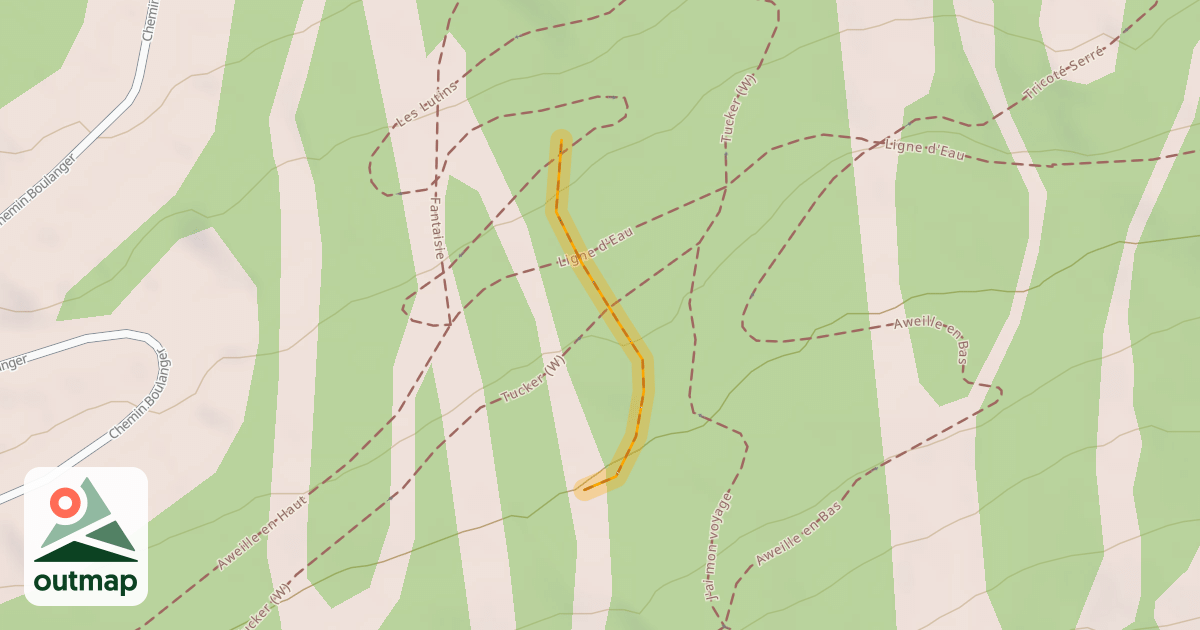 Map of 4 Sous-bois Startlet