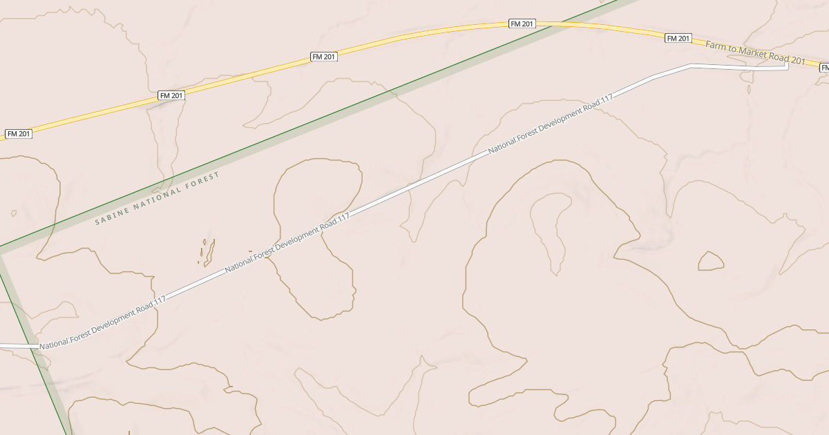Map preview of USFS Motor Vehicle Use Map Roads {F92D8727-33F5-454B-899E-EF5CBAAB1AE6}