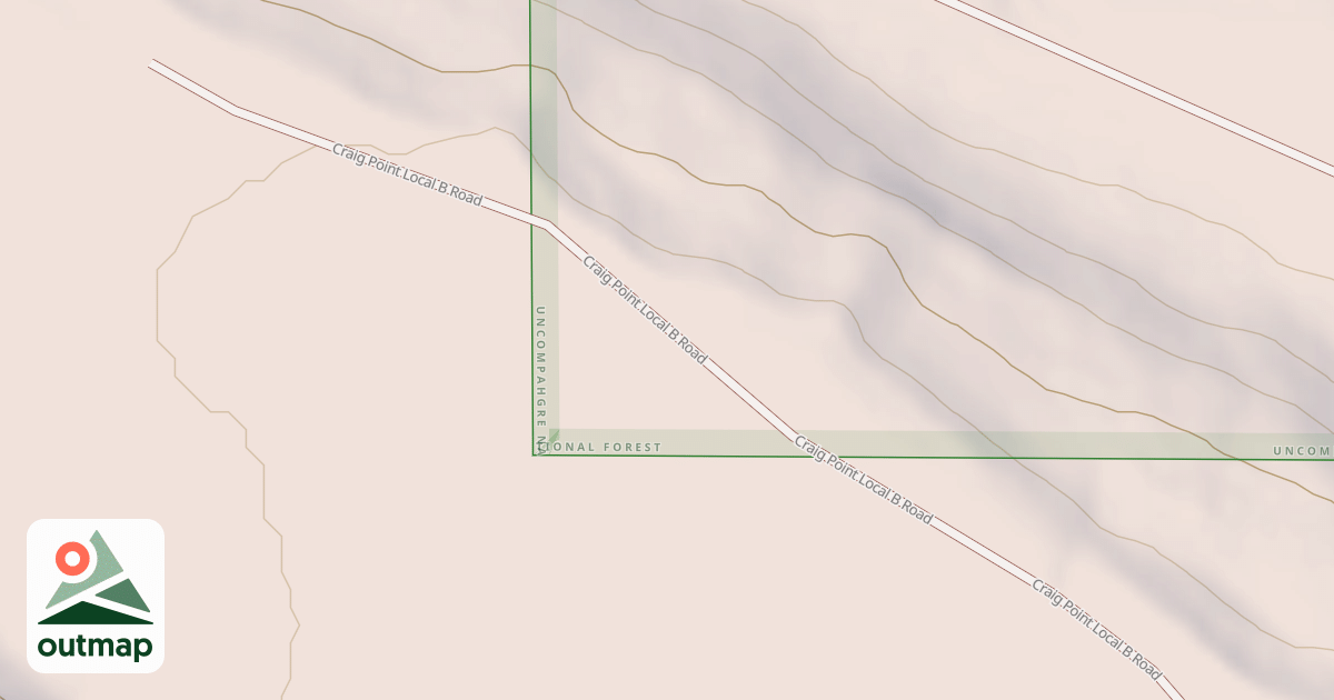 Map of CRAIG POINT LOCAL B