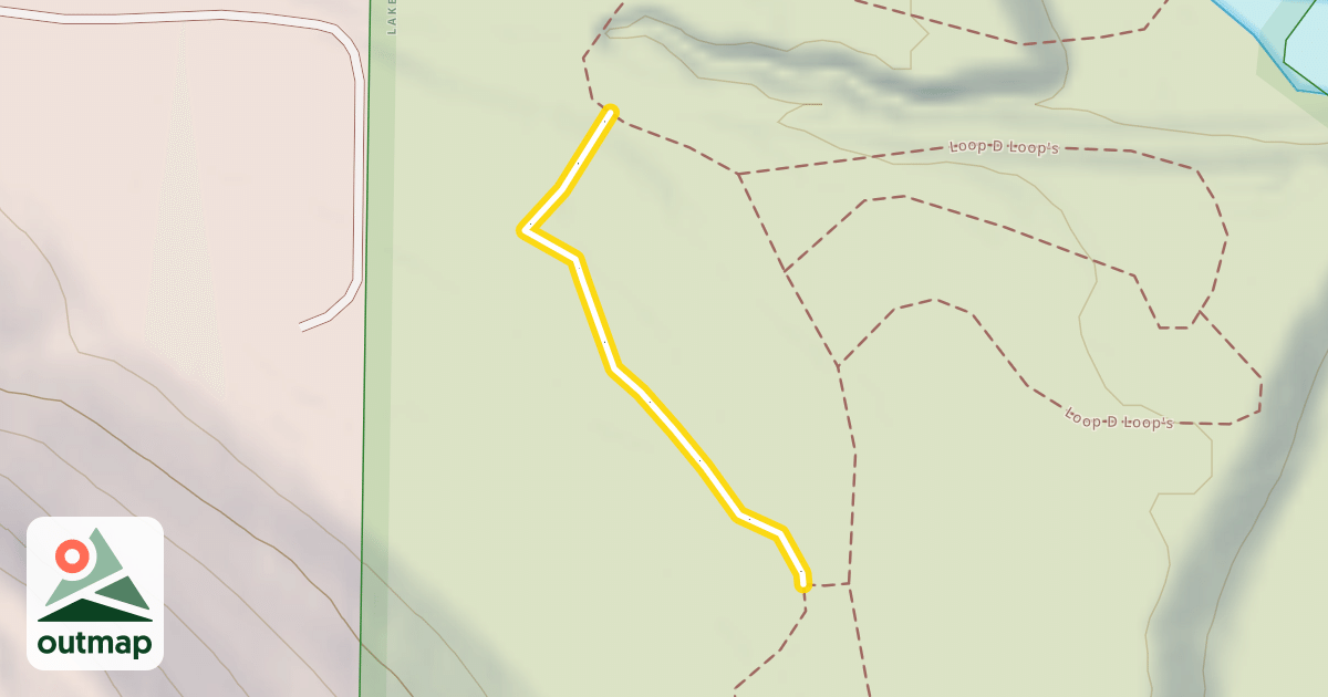 Map of Little Hill Loop