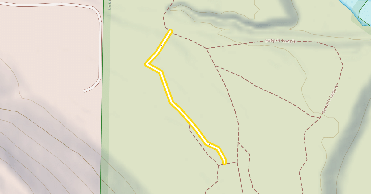 Map preview of Little Hill Loop