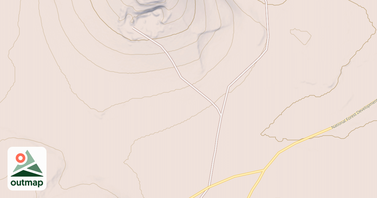 Map of 3781A TUB BUTTE