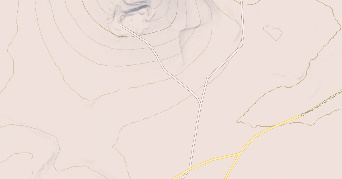 Map preview of 3781A TUB BUTTE
