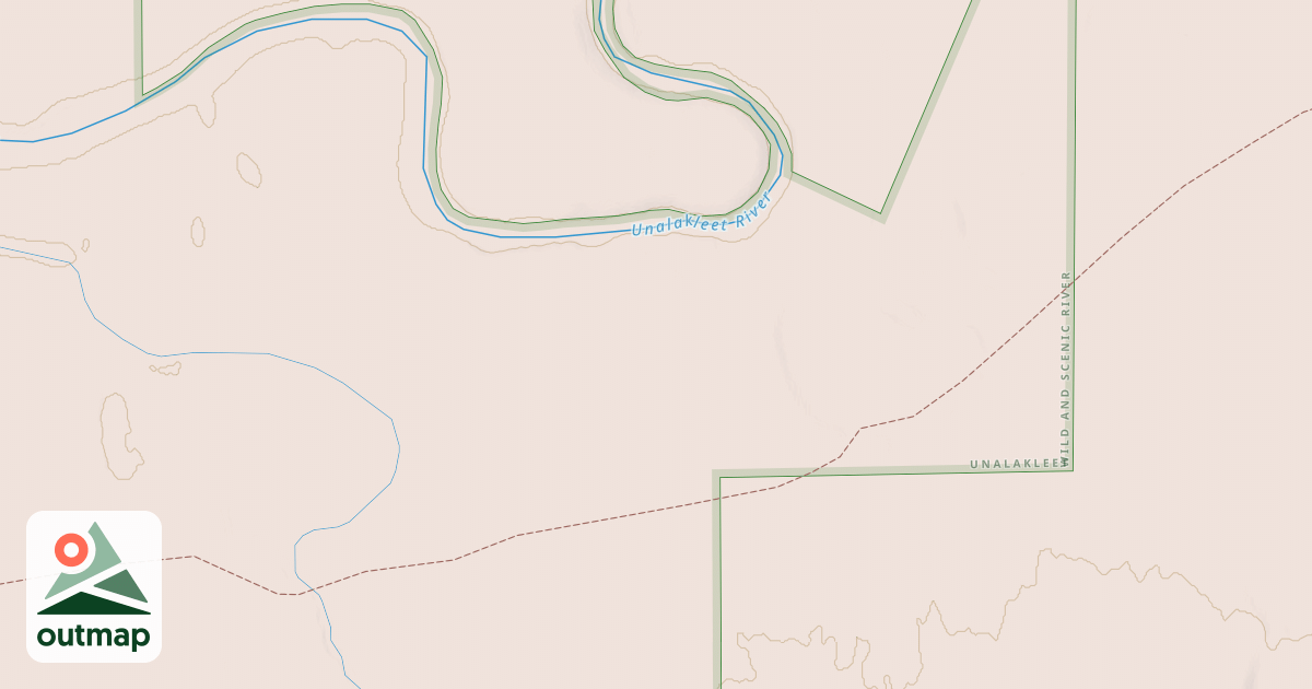 Map of Iditarod National Historic Trail