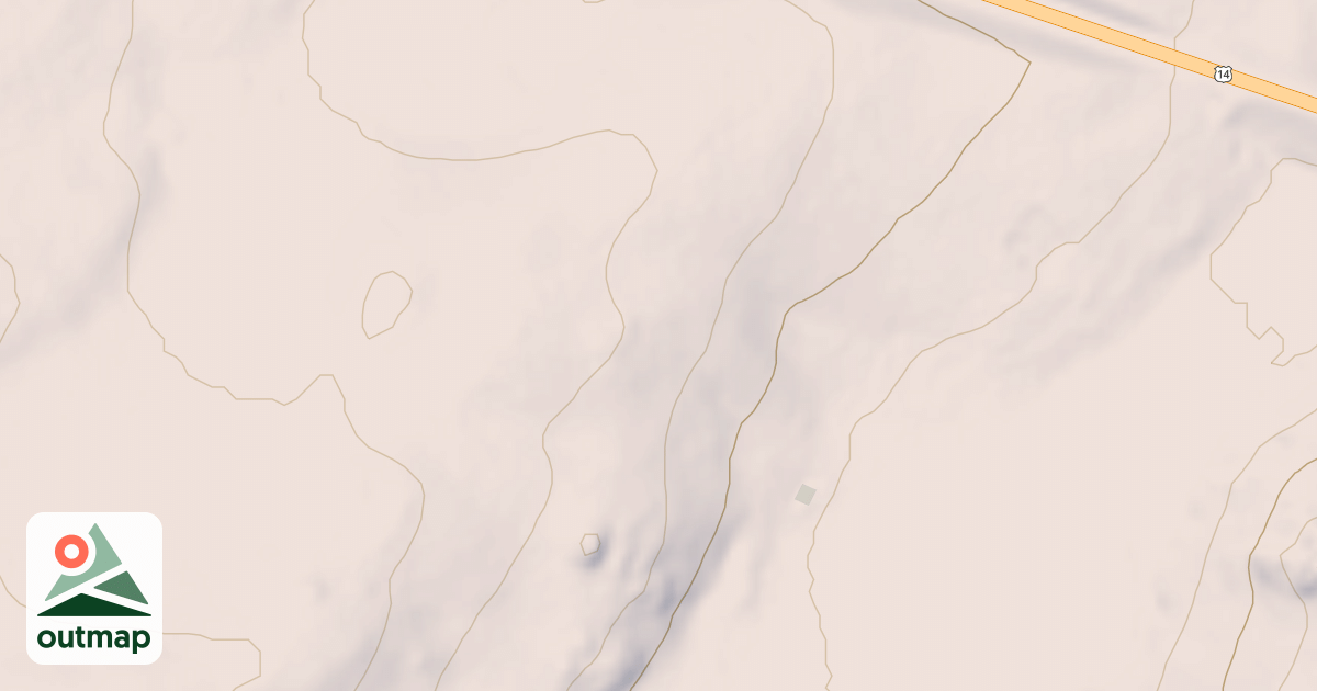 Map of JOHNSON CREEK CABIN