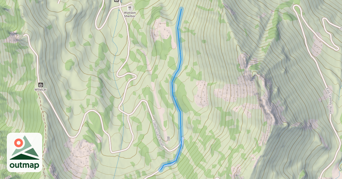 Map of Saddle Traverse