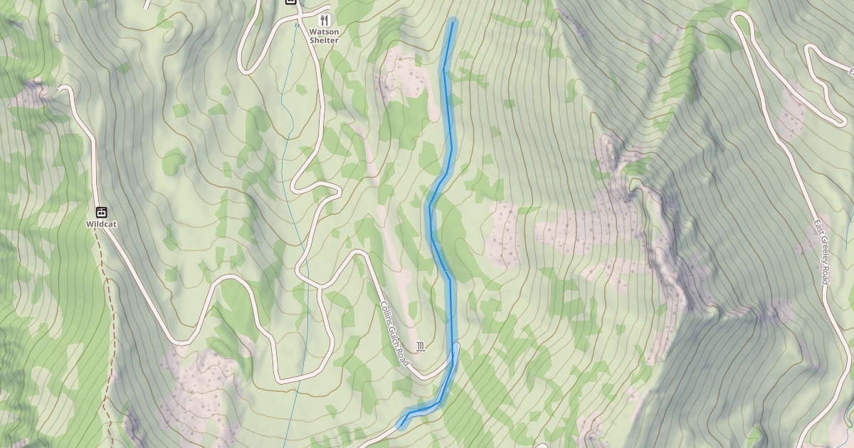 Map preview of Saddle Traverse