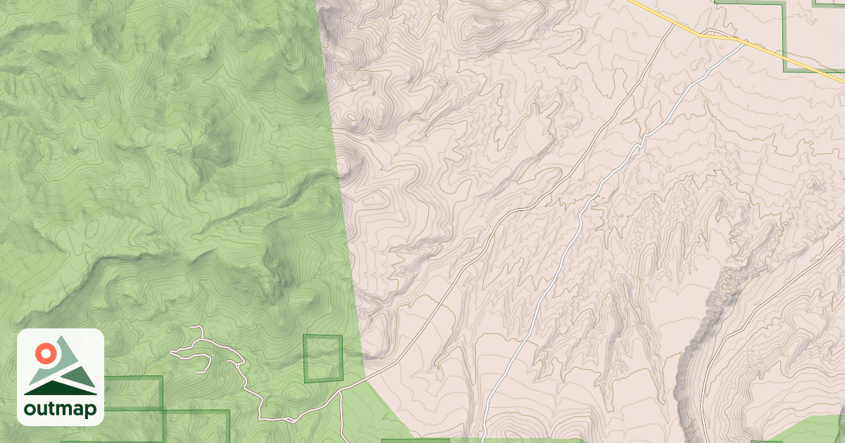 Map of HOMESTEAD MINE