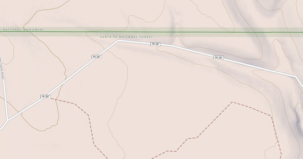 Map preview of FRIJOLES RIDGE