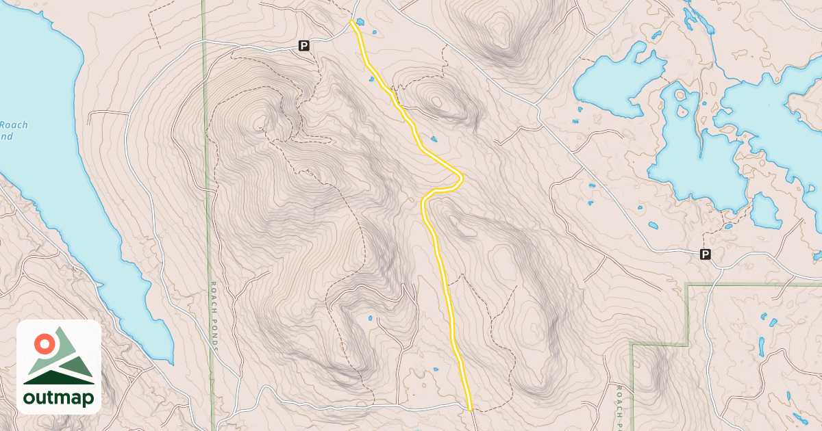 Map of Long Ridge Road