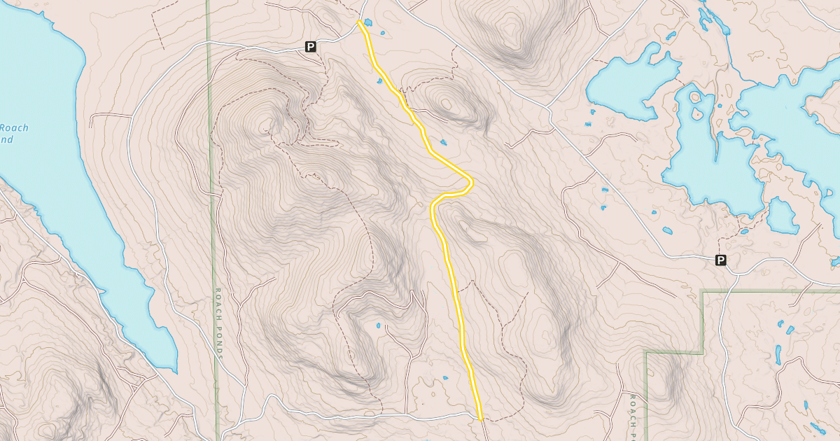 Map preview of Long Ridge Road