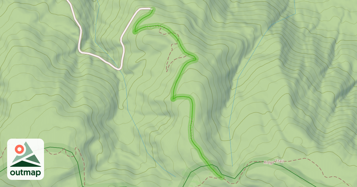 Map of Corral Trail