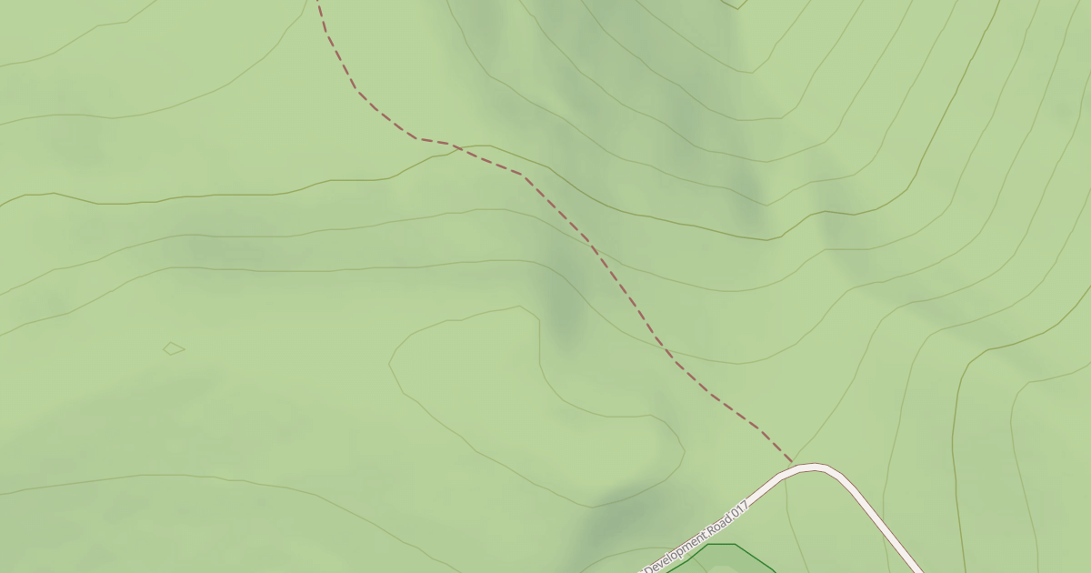 Map preview of OPHIR RIDGE ROAD B