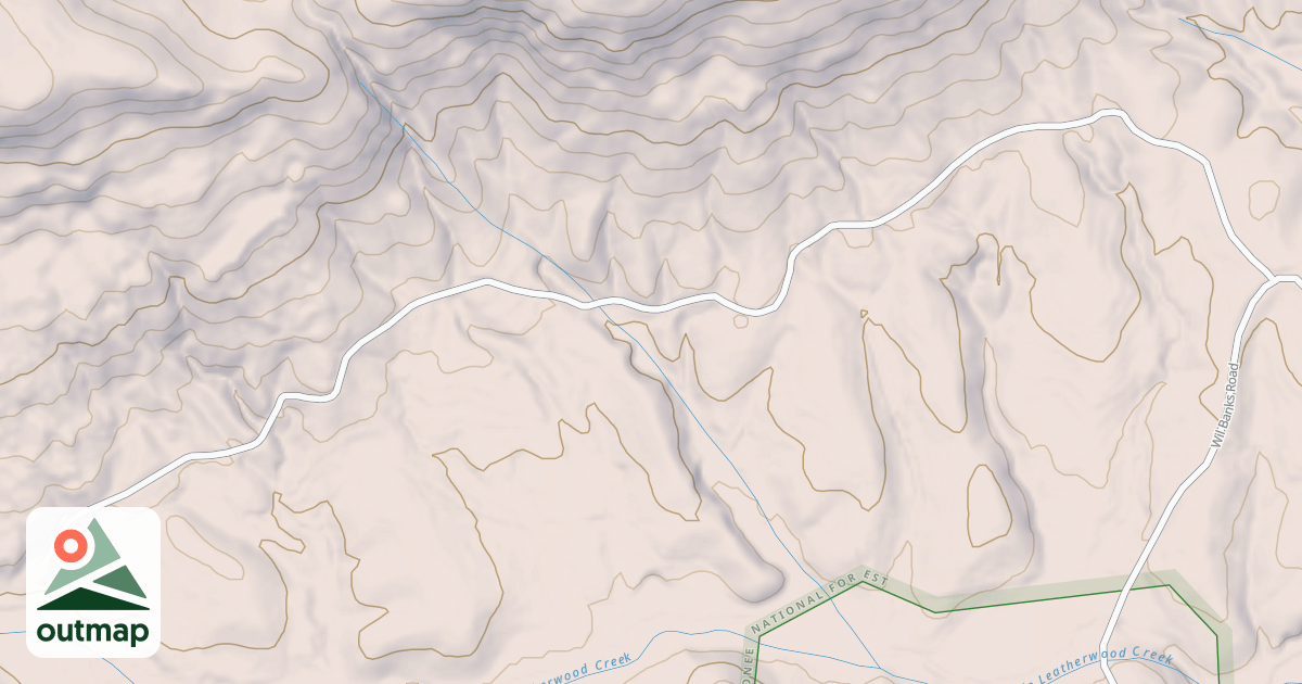 Map of ALLEN MTN.
