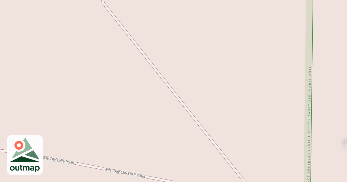 Map of Bay City Lake Trail