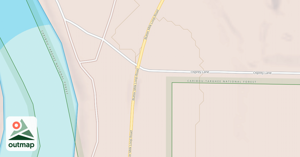 Map of OSPREY LANE