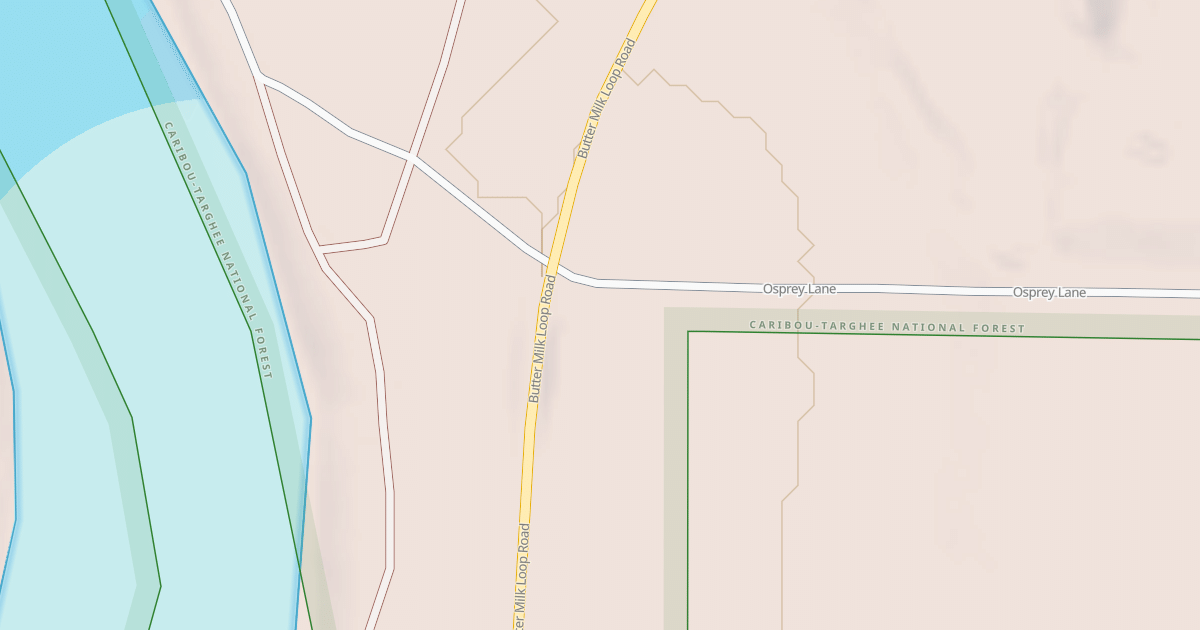 Map preview of OSPREY LANE