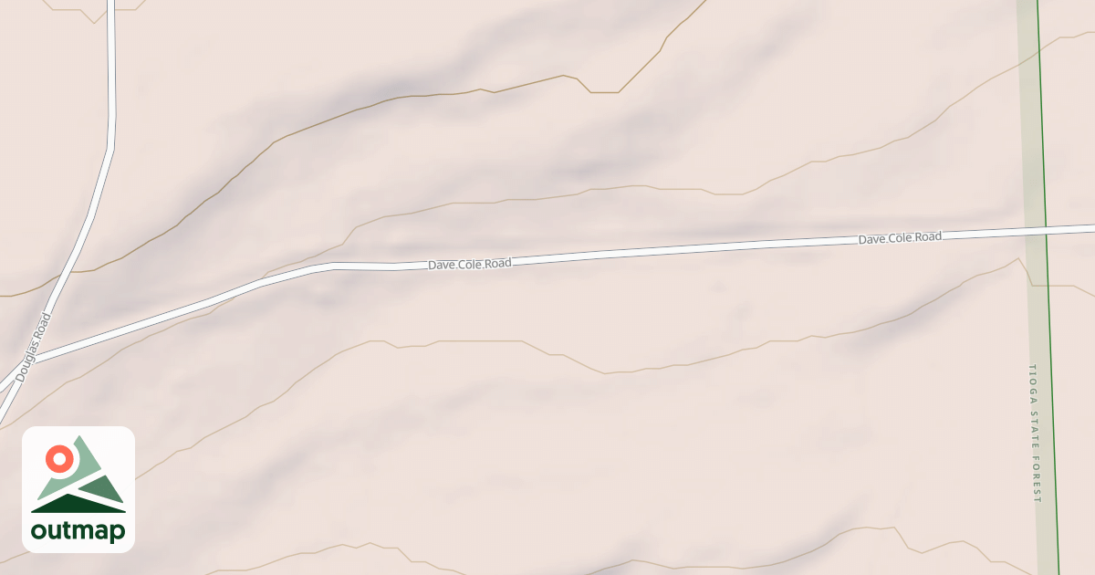 Map of Armenia Mountain Snowmobile Trails in Bradford