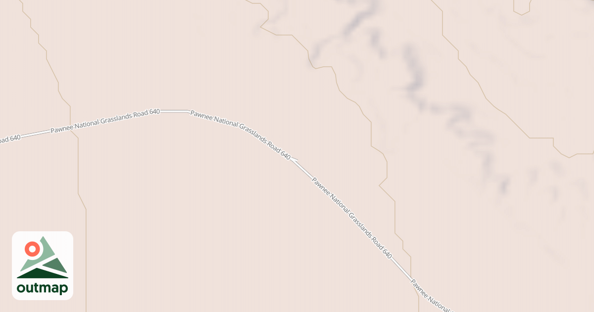 Map of ROAD 640