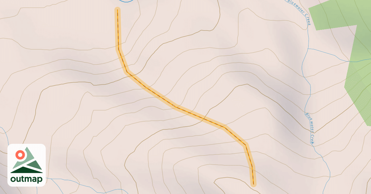 Map of Camelback Moraines