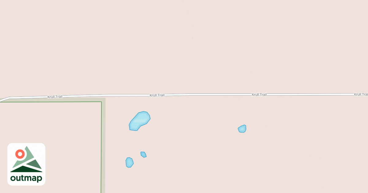 Map of Warroad/Roseau Trails