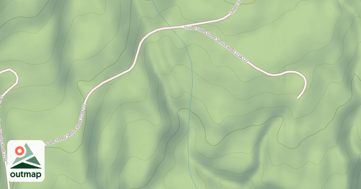 Map of USFS Motor Vehicle Use Map Roads {274DC01C-1E78-4660-BCAB-445B6C900A87}