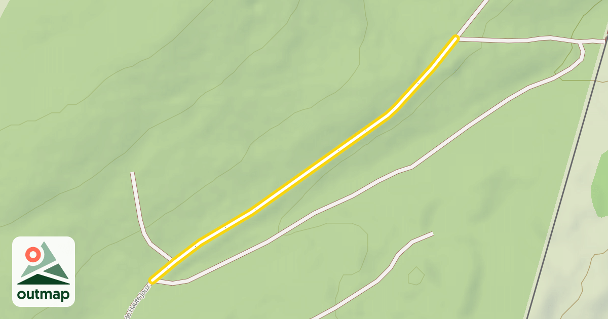 Map of Chemin du Crêt de Haute-Joux