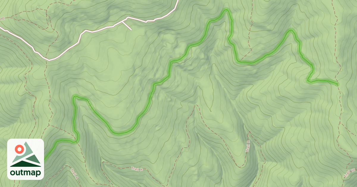 Map of Trail B