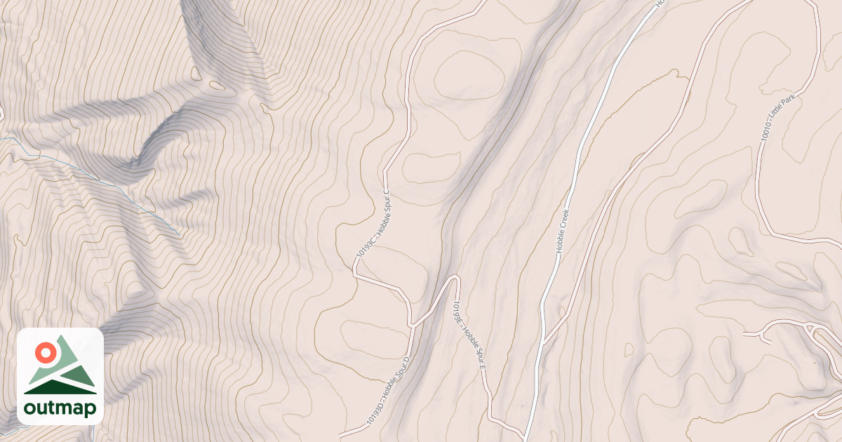 Map of HOBBLE SPUR C