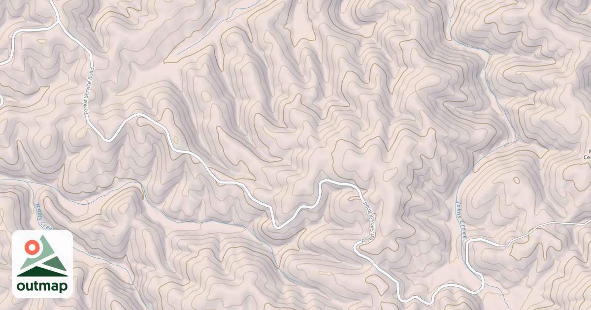 Map of MILLER CEMETERY