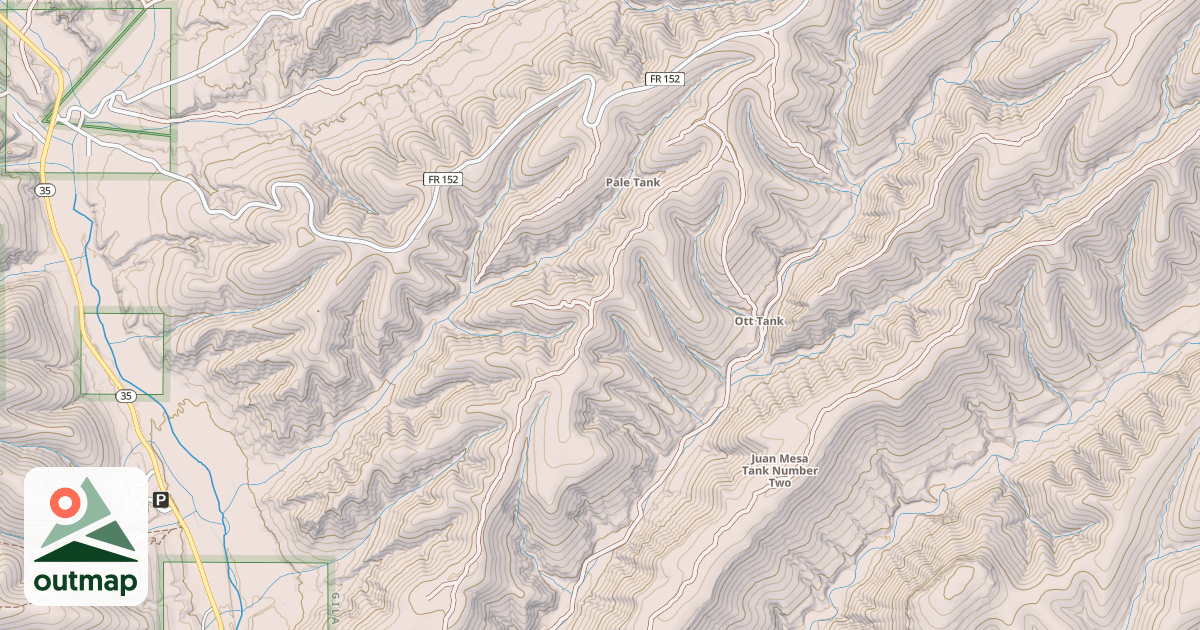 Map of 4086 T
