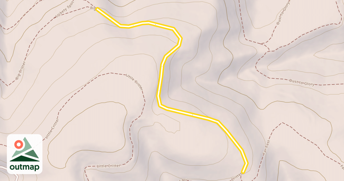 Map of Big Critter