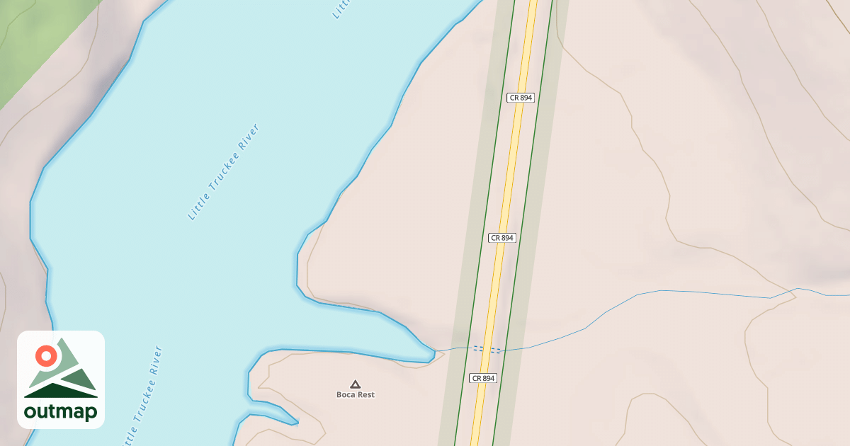 Map of BOCA REST NORTH CG
