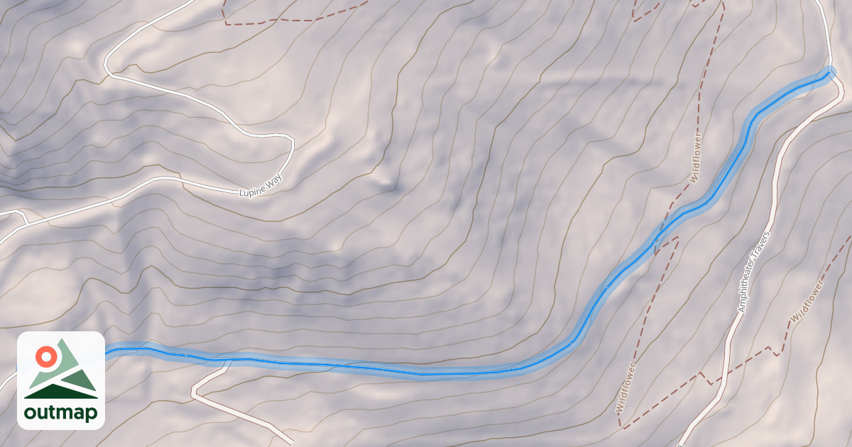 Map of Nez Perce Traverse