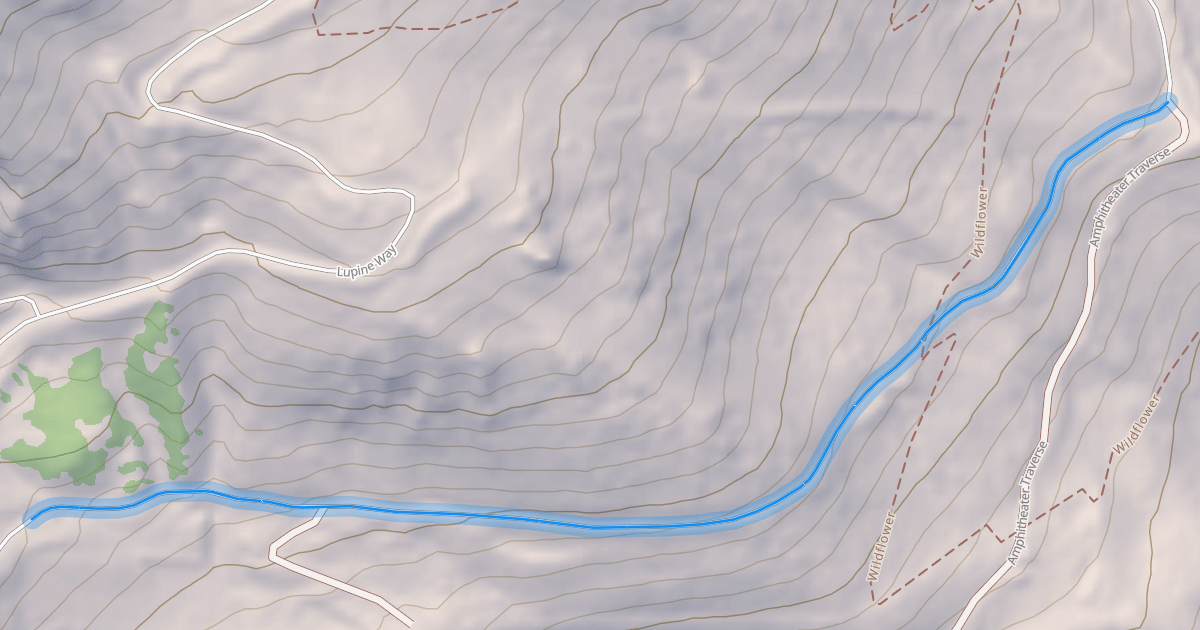 Map preview of Nez Perce Traverse