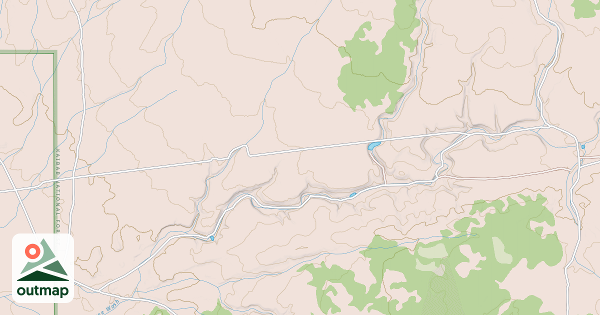 Map of APS 500 K.V. POWERLINE RD