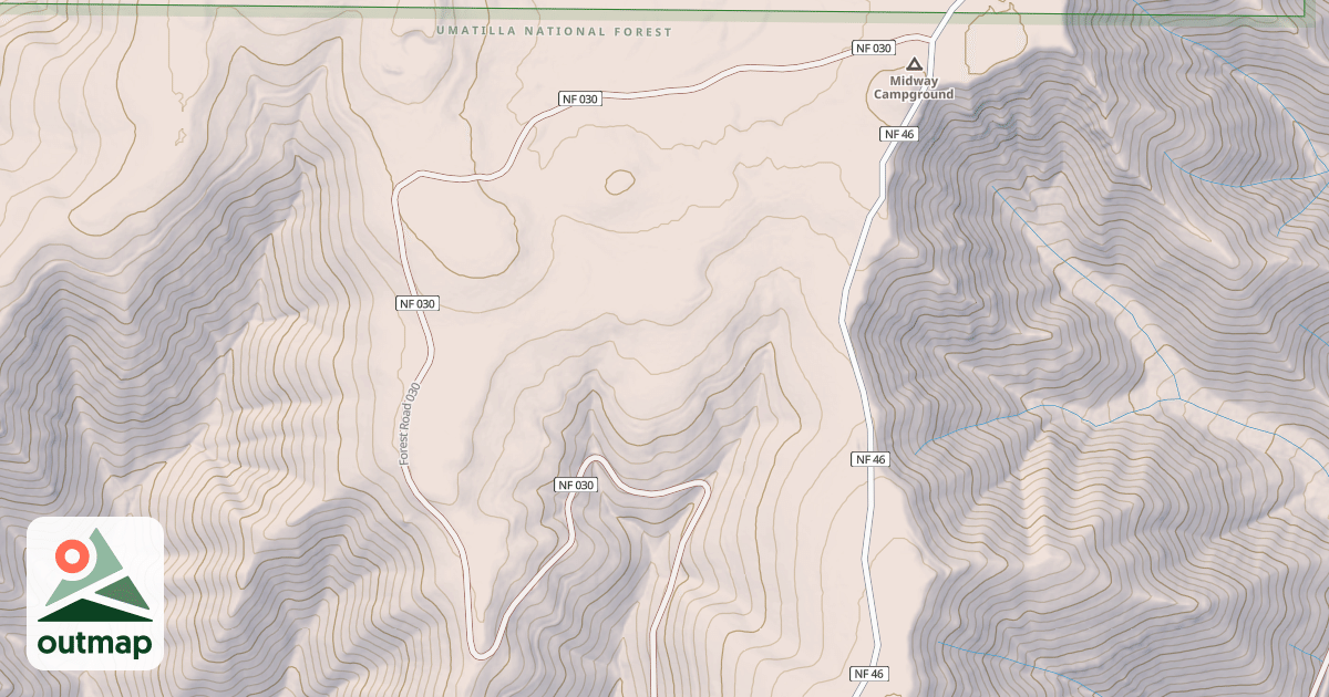 Map of CARVERS GULCH