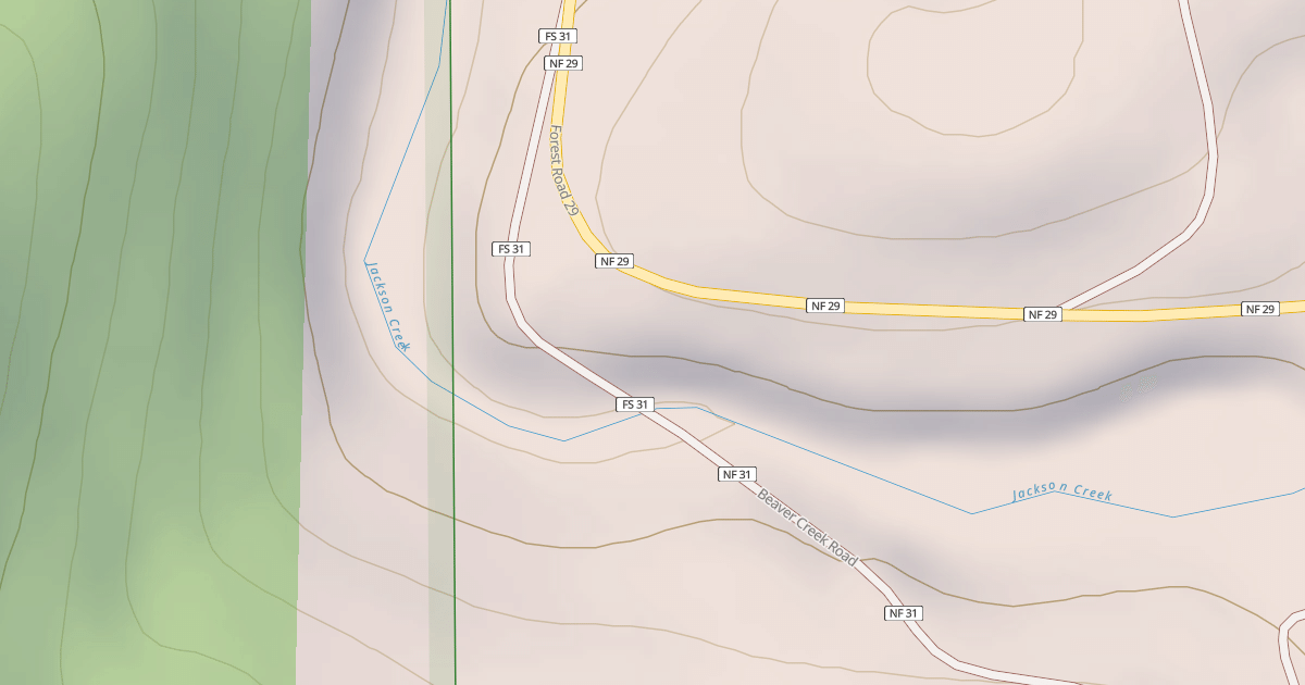 Map preview of BEAVER CREEK