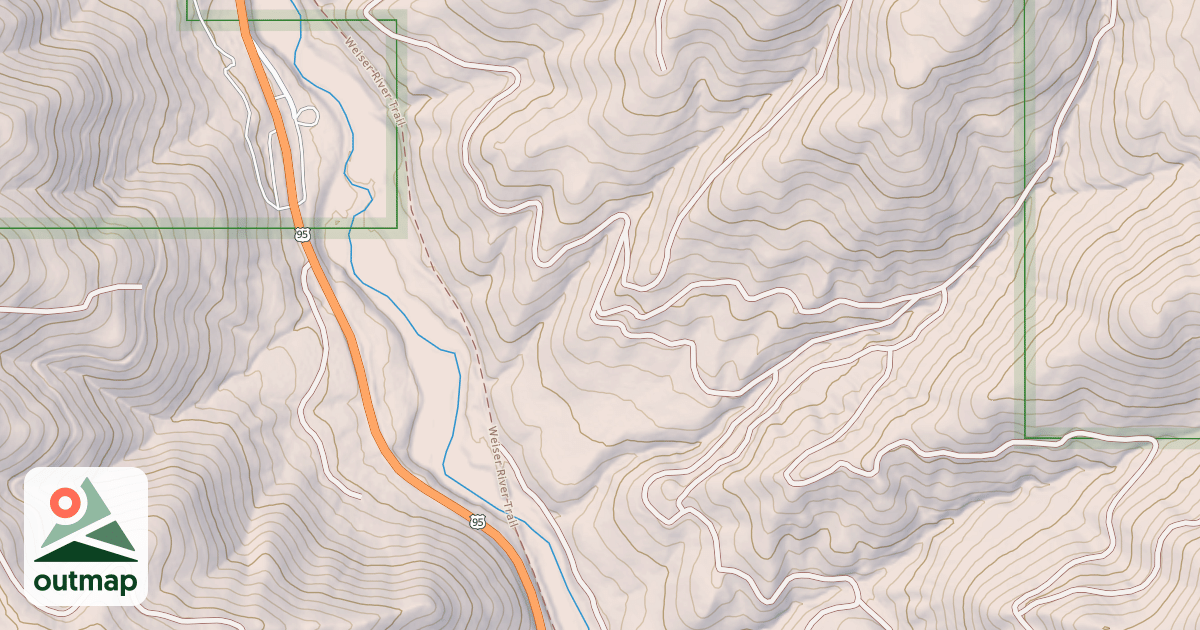 Map of GAYLORD CREEK