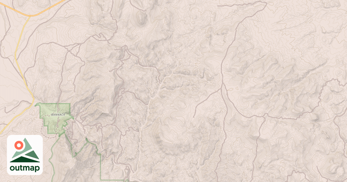 Map of BLM National GTLF Public Motorized Roads 036a76ce-1890-4bc3-b53b-b0953076c217