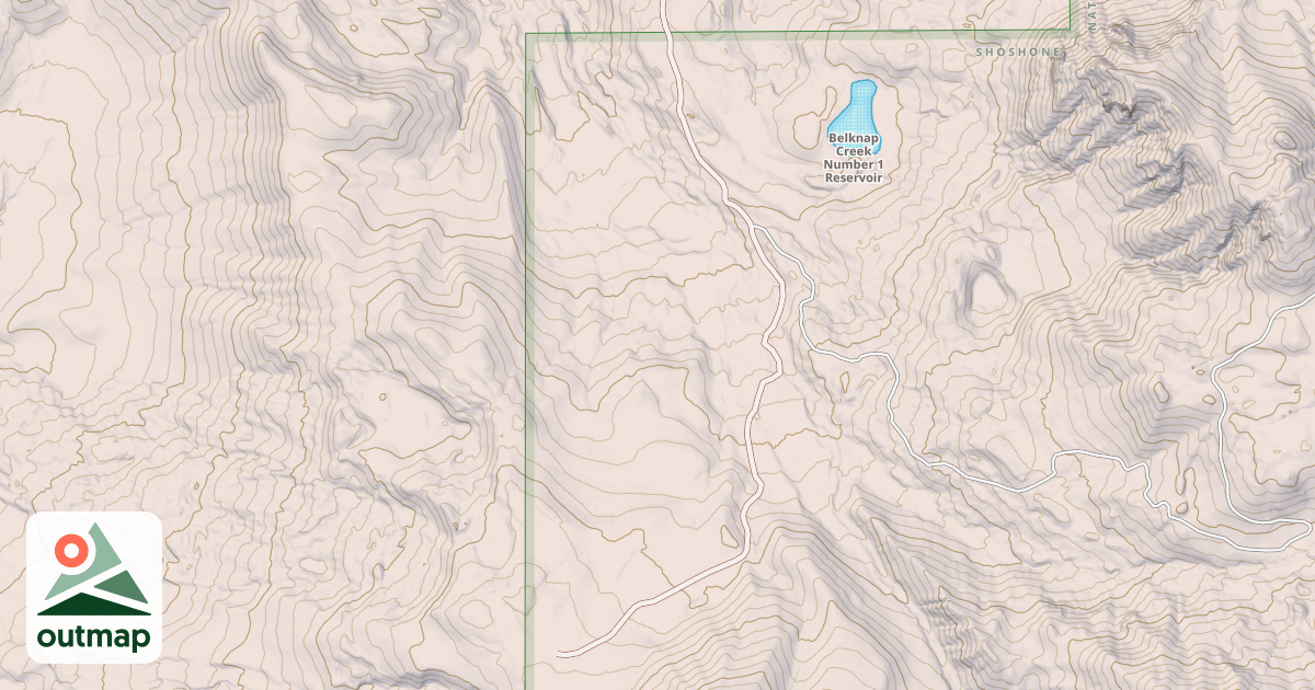 Map of BELKNAP