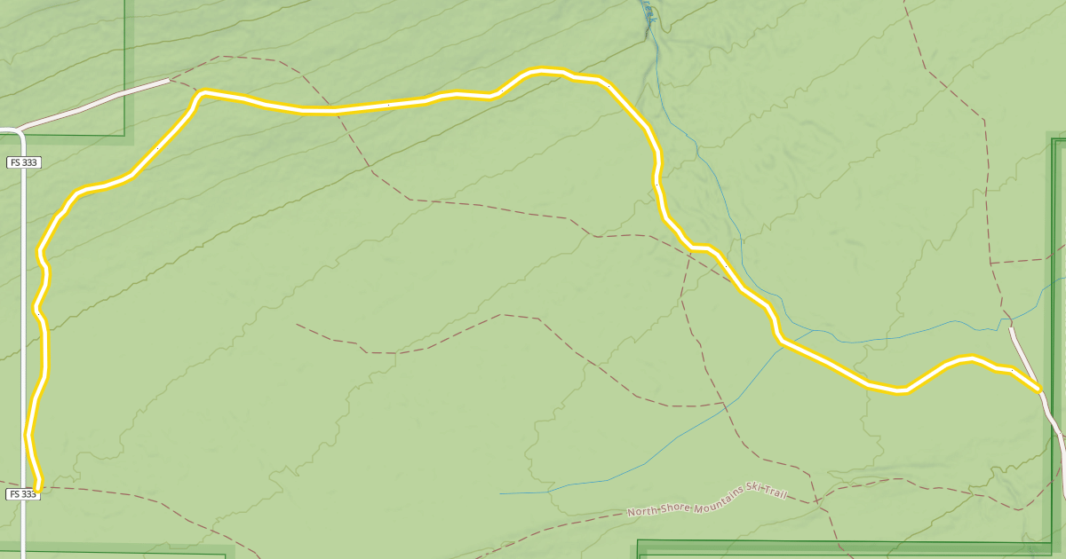 Map preview of Hall Loop