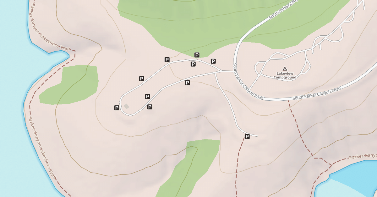 Map preview of LAKE VIEW LOWER CG