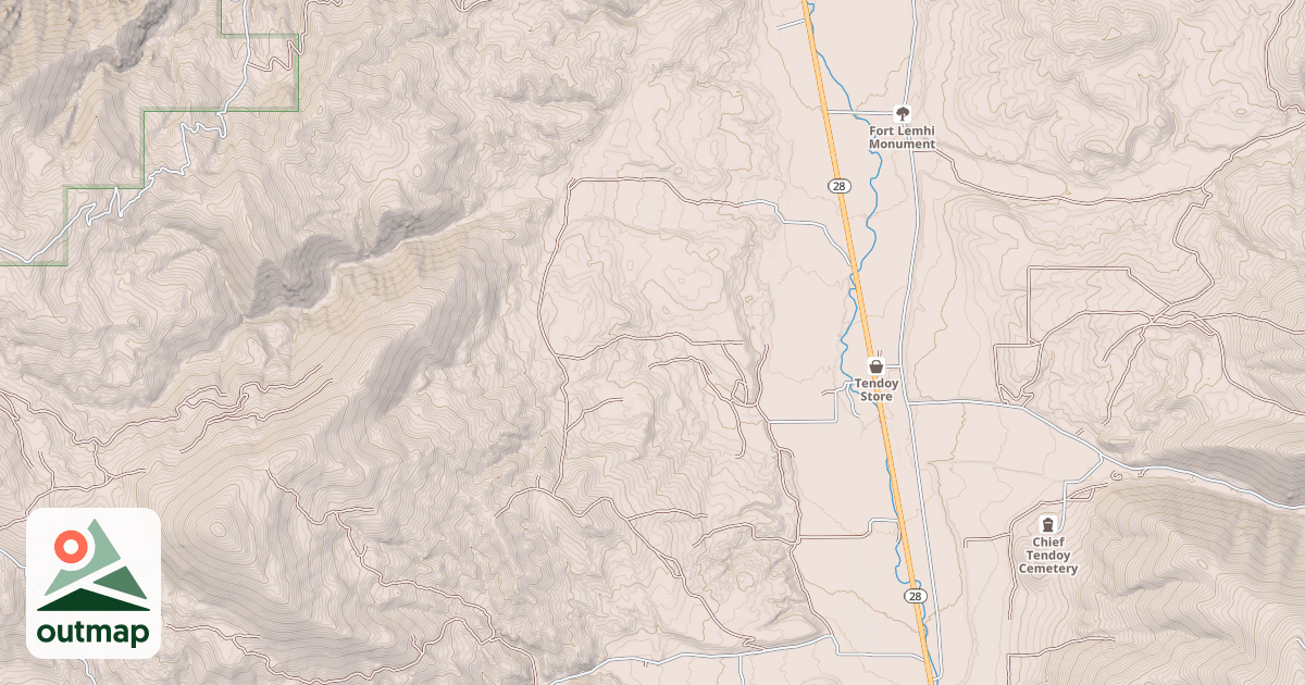 Map of BLM National GTLF Public Motorized Roads 8671fc66-f002-494d-a62d-2d3311adac77