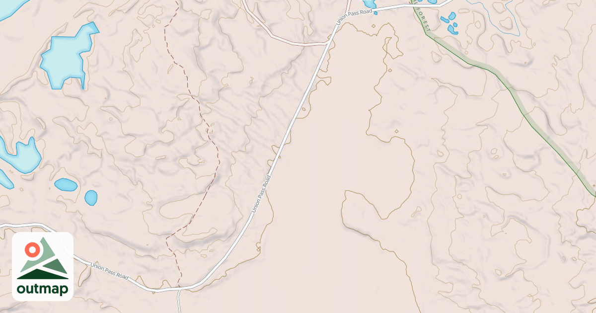 Map of Cdst Snowmobile Trail