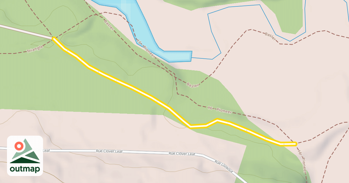 Map of 2 Triangle